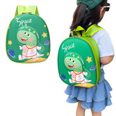 Kindergarten Cute Cartoon Kids School Bag for Boys and Girls (Green)